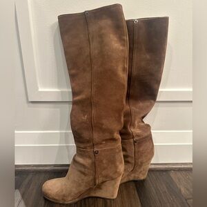 Prada Brown Suede Boots!!